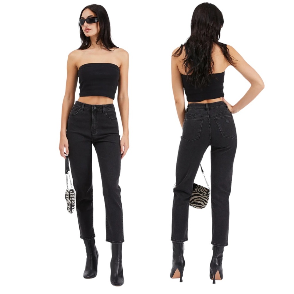 Abrand Jeans 94 High Slim Black Jeans